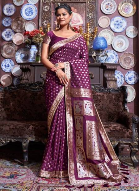 Mahaniya Vol 3 Monjolika New Latest Designer Festive Wear Banarasi Silk Saree Collection